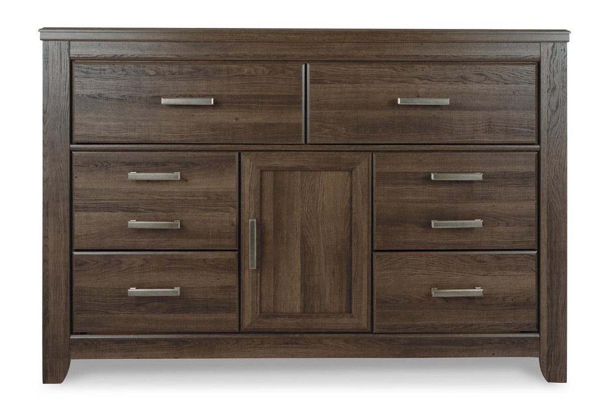 Juararo Dark Brown Dresser by Ashley at Eve Furniture