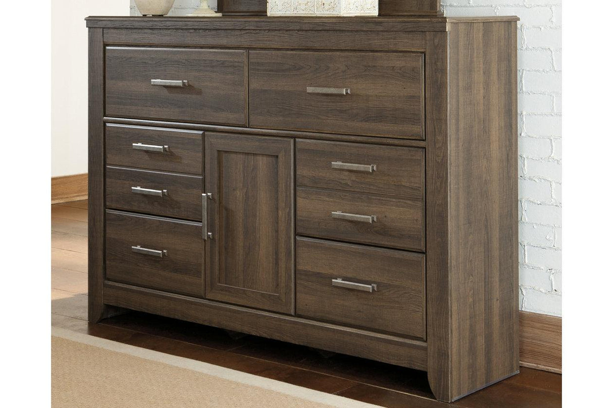 Juararo Dark Brown Dresser by Ashley at Eve Furniture