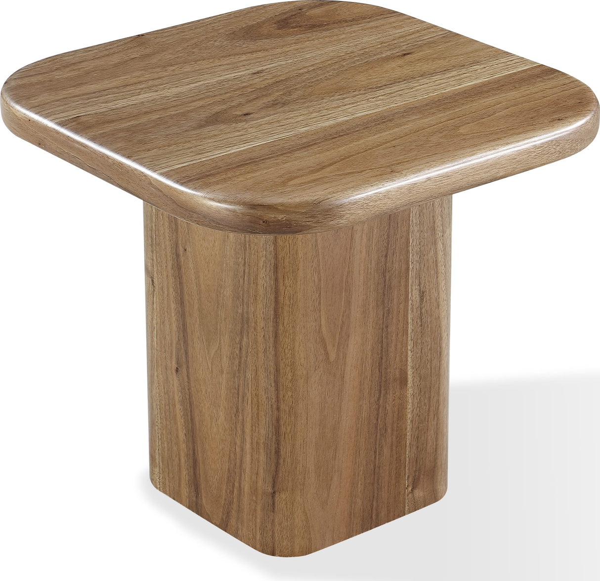 Juba Mongoose Walnut End Table by Modus Furniture at Eve Furniture