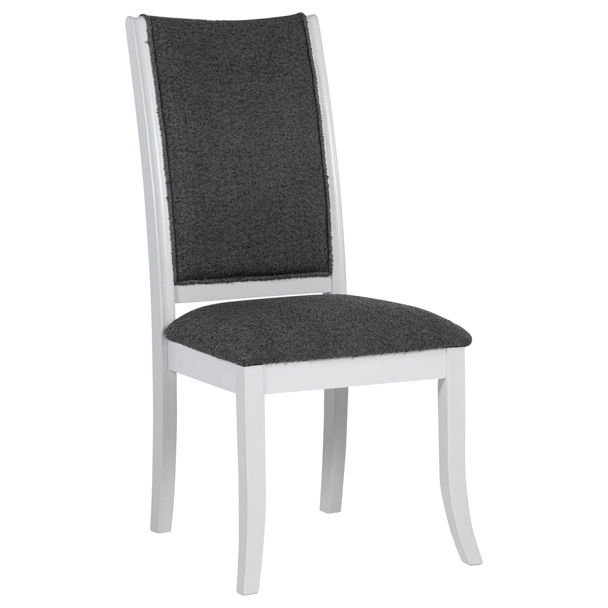 Judd Pearl White and Gray Dining Side Chair, Set of 2 by Coaster at Eve Furniture