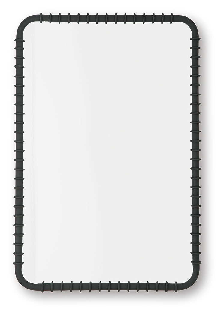 Judlow Black Accent Mirror by Ashley at Eve Furniture