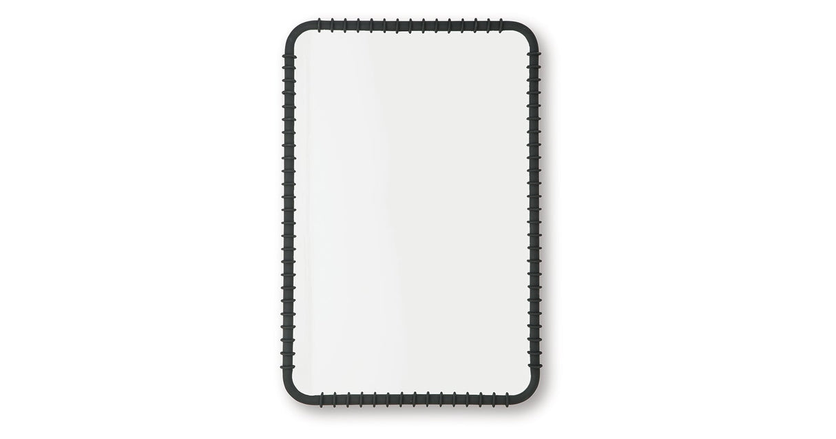 Judlow Black Accent Mirror by ASHLEY FURNITURE at Eve Furniture