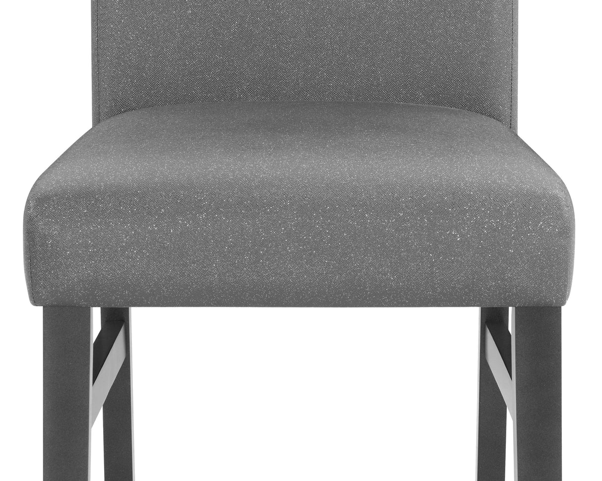 Judson Glitter Gray 5-Piece Dining Set by Crown Mark at Eve Furniture