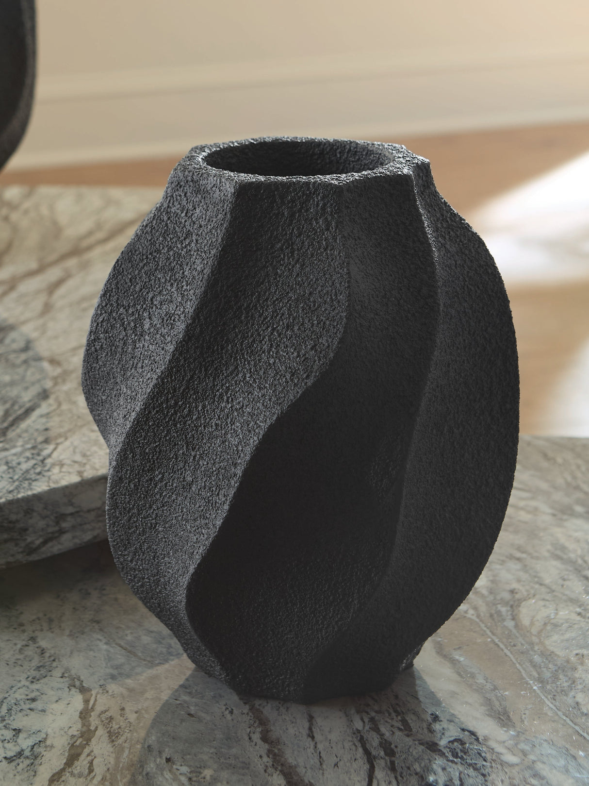 Judworth Black Vase by Ashley at Eve Furniture