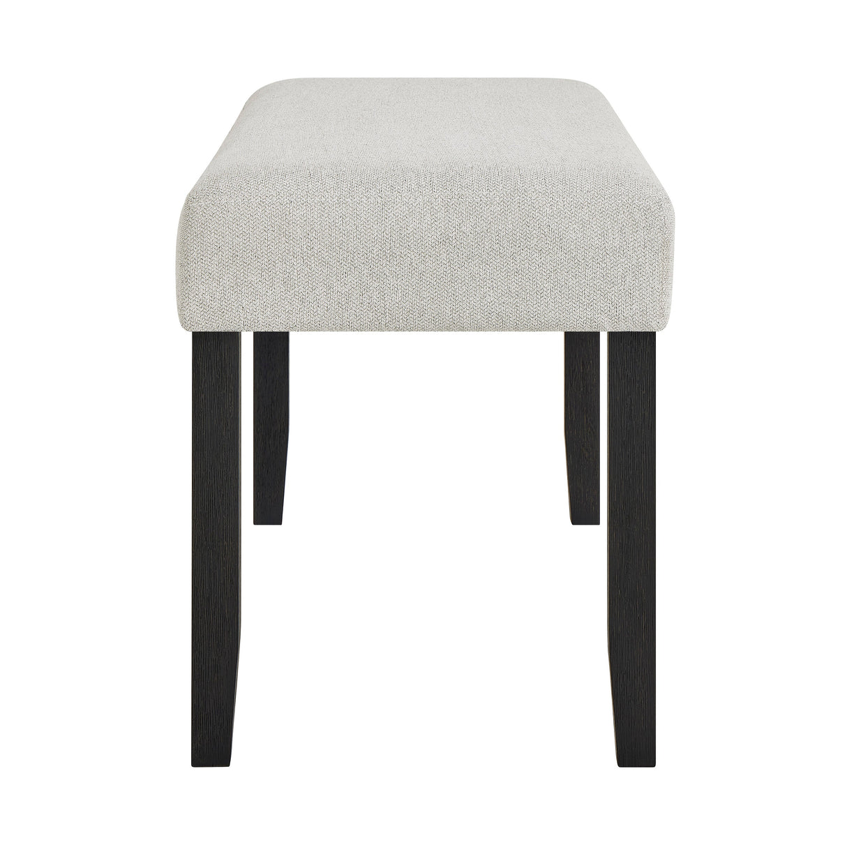 Jules Black and Light Gray Bench by Crown Mark at Eve Furniture