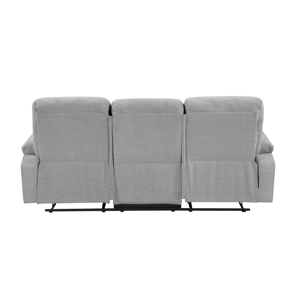 Jules Gray 2-Piece Double Reclining Set by Homelegance at Eve Furniture
