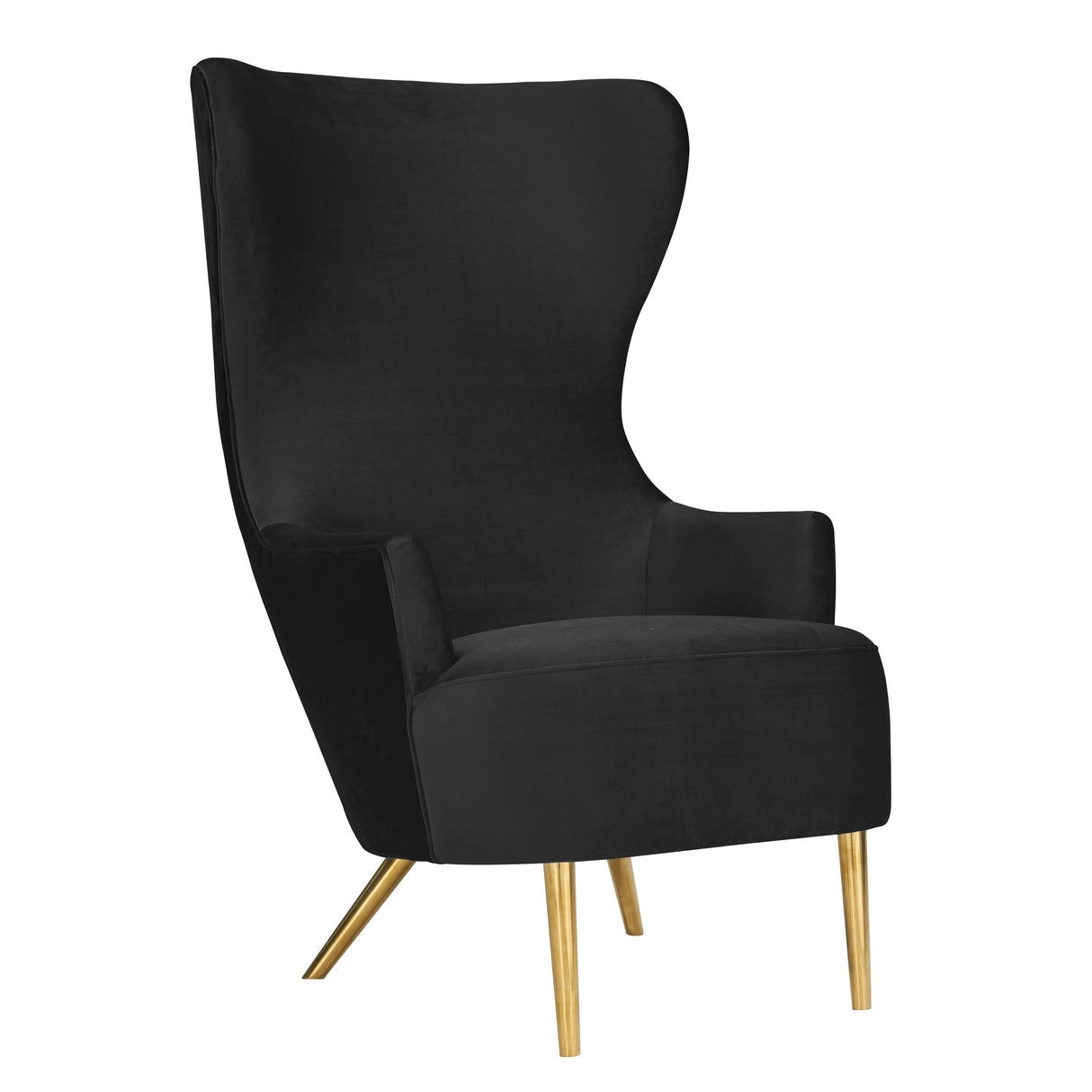 Julia Velvet Wingback Chair by Inspire Me! Home Decor by TOV Furniture at Eve Furniture