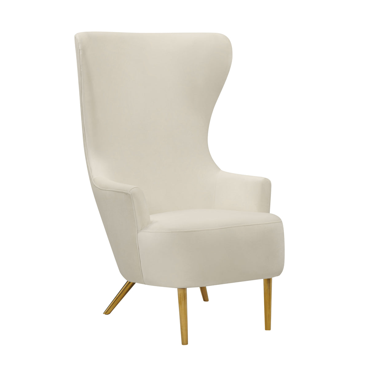 Julia Velvet Wingback Chair by Inspire Me! Home Decor by TOV Furniture at Eve Furniture