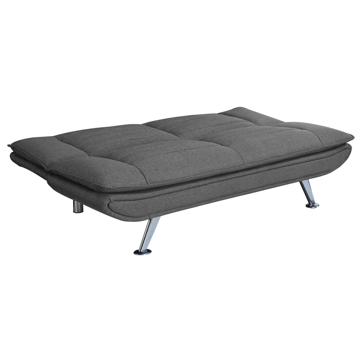 Julian Upholstered Tufted Convertible Sofa Bed Grey by Coaster at Eve Furniture