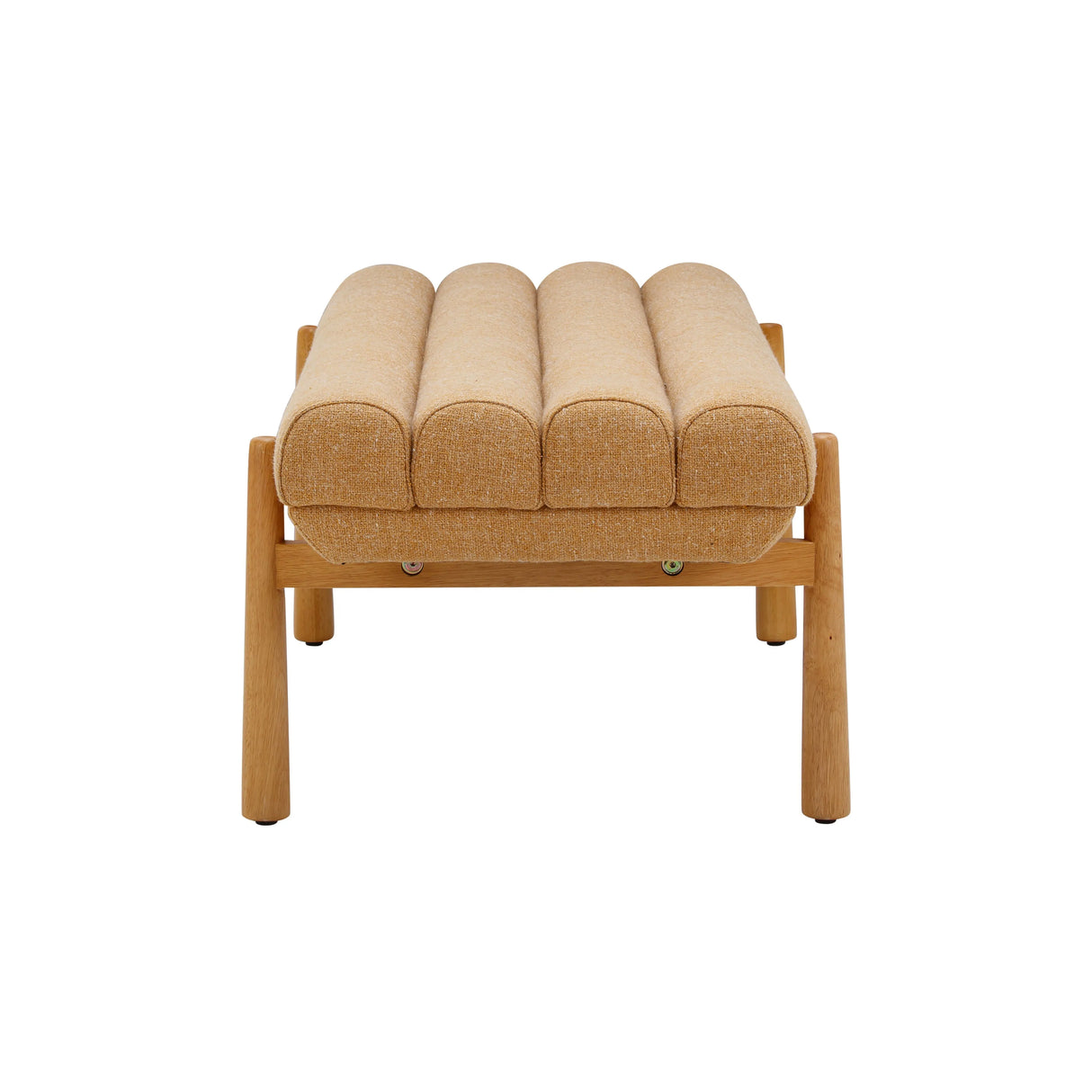 Julianna 56" Textured Fabric Bench by TOV Furniture at Eve Furniture