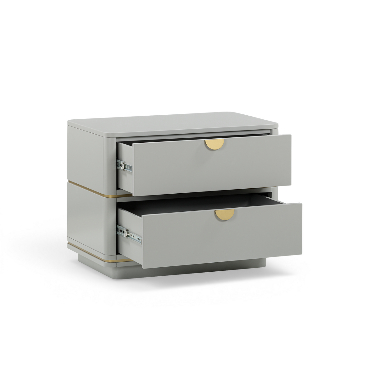 Julieta 28" 2-Drawer Nightstand by TOV Furniture at Eve Furniture