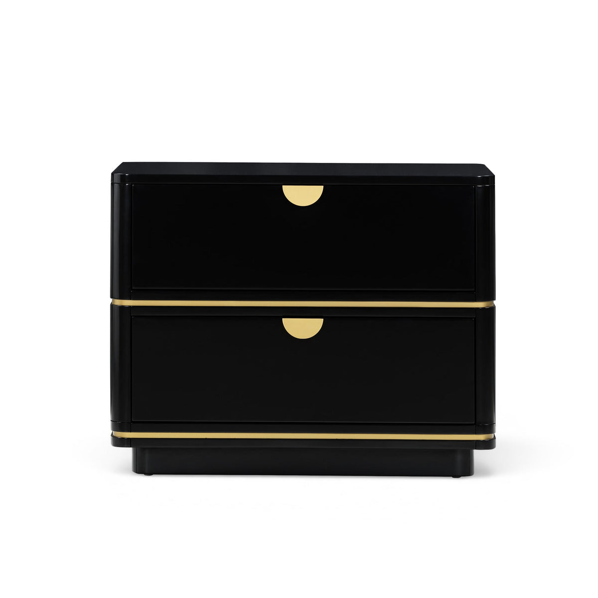 Julieta 28" 2-Drawer Nightstand by TOV Furniture at Eve Furniture