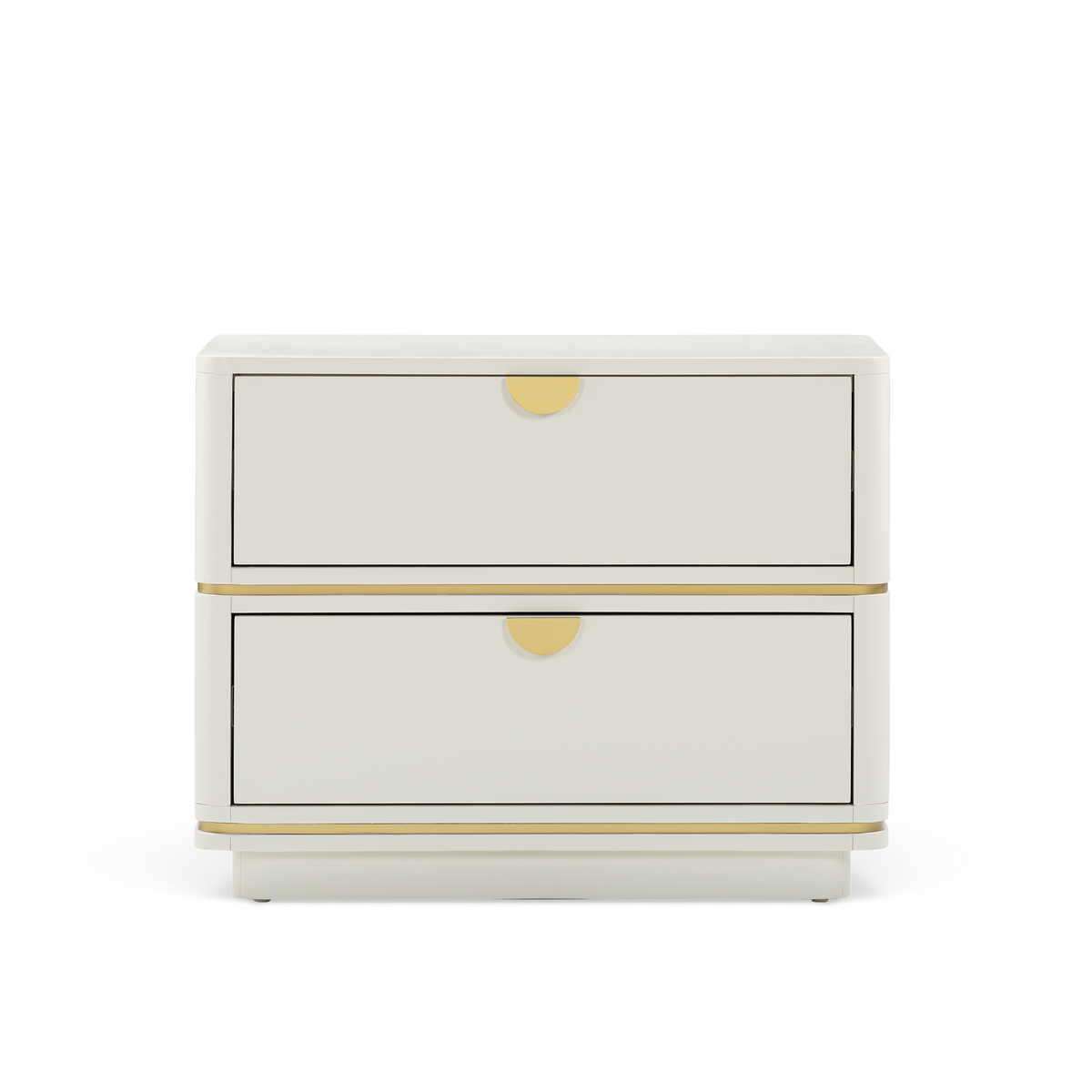 Julieta 28" 2-Drawer Nightstand by TOV Furniture at Eve Furniture