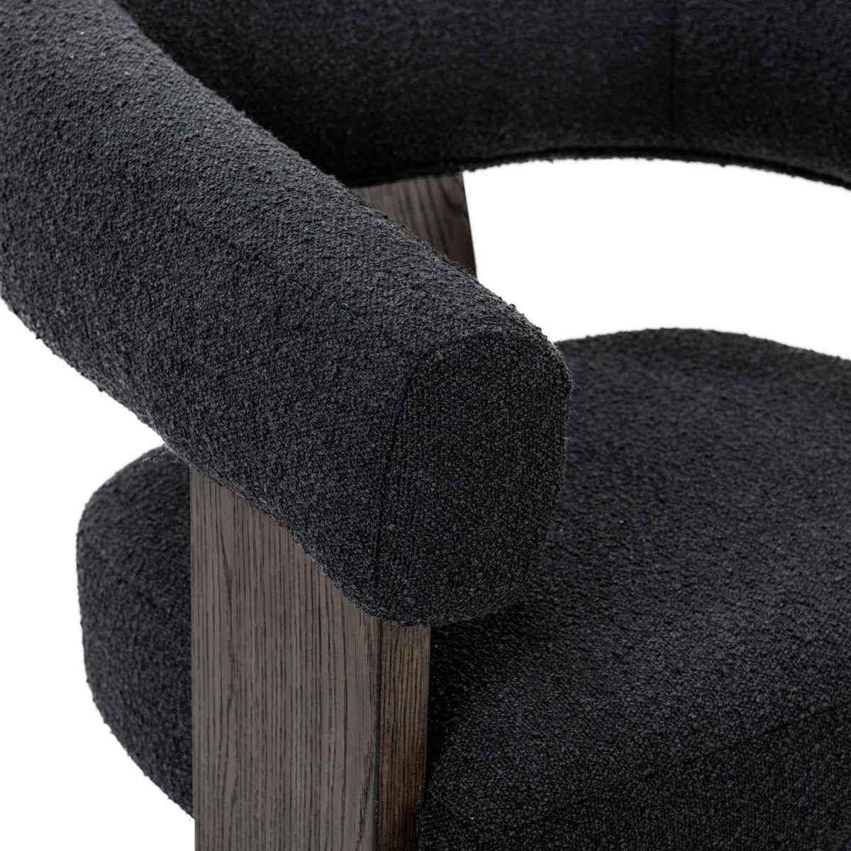 Julina Accent Chair - Charcoal by Classic Home at Eve Furniture