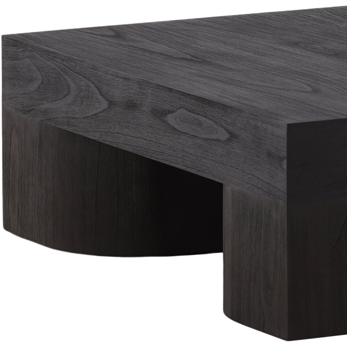 Juna Coffee Table, Dark Brown by Dovetail at Eve Furniture