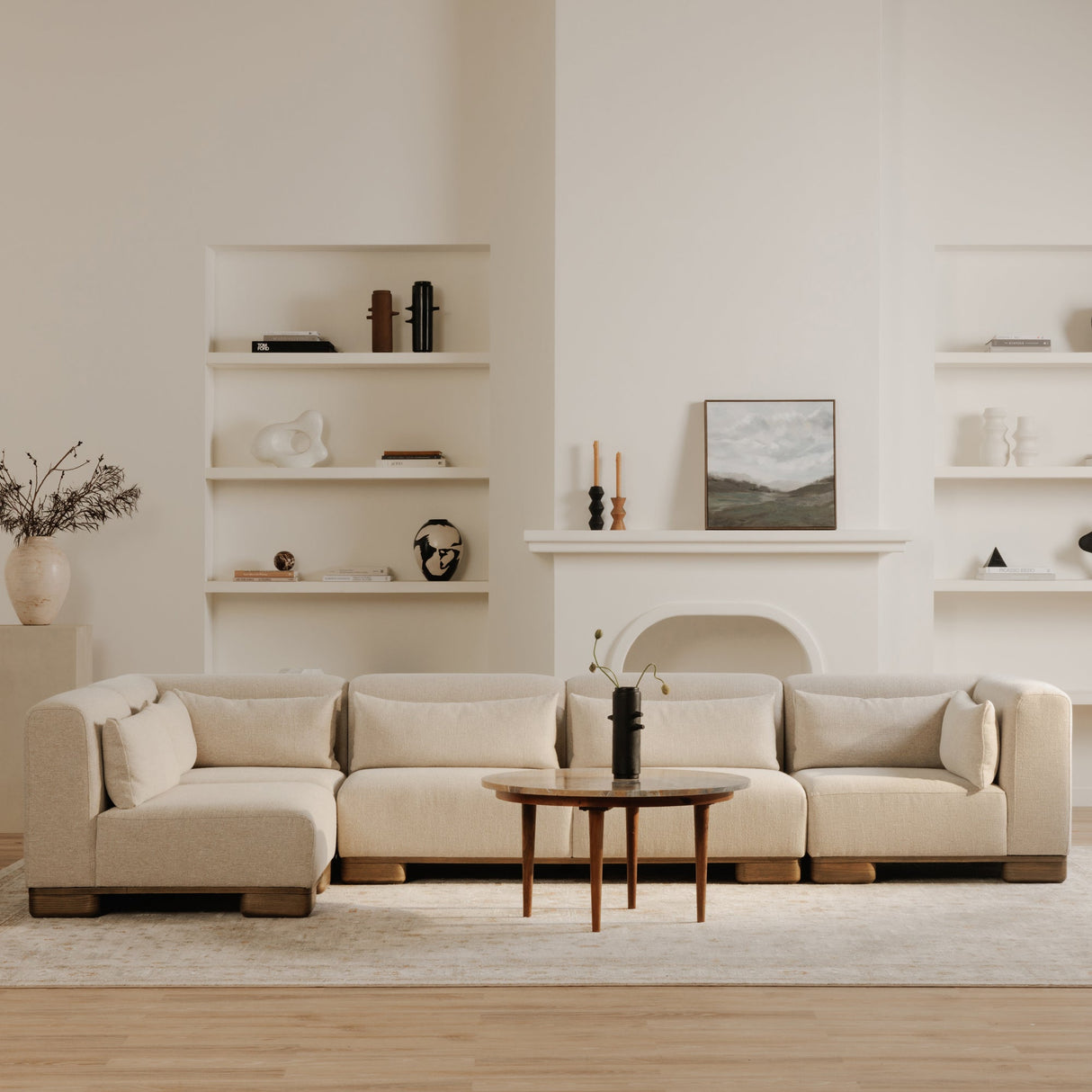 June Oatmeal Slipper Chair by MOES at Eve Furniture