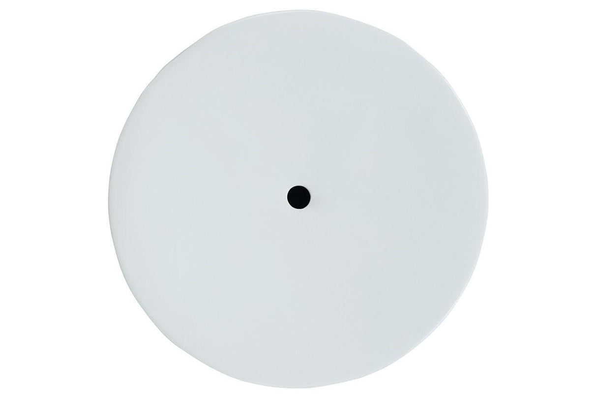 Jungrove White Stool by Ashley at Eve Furniture