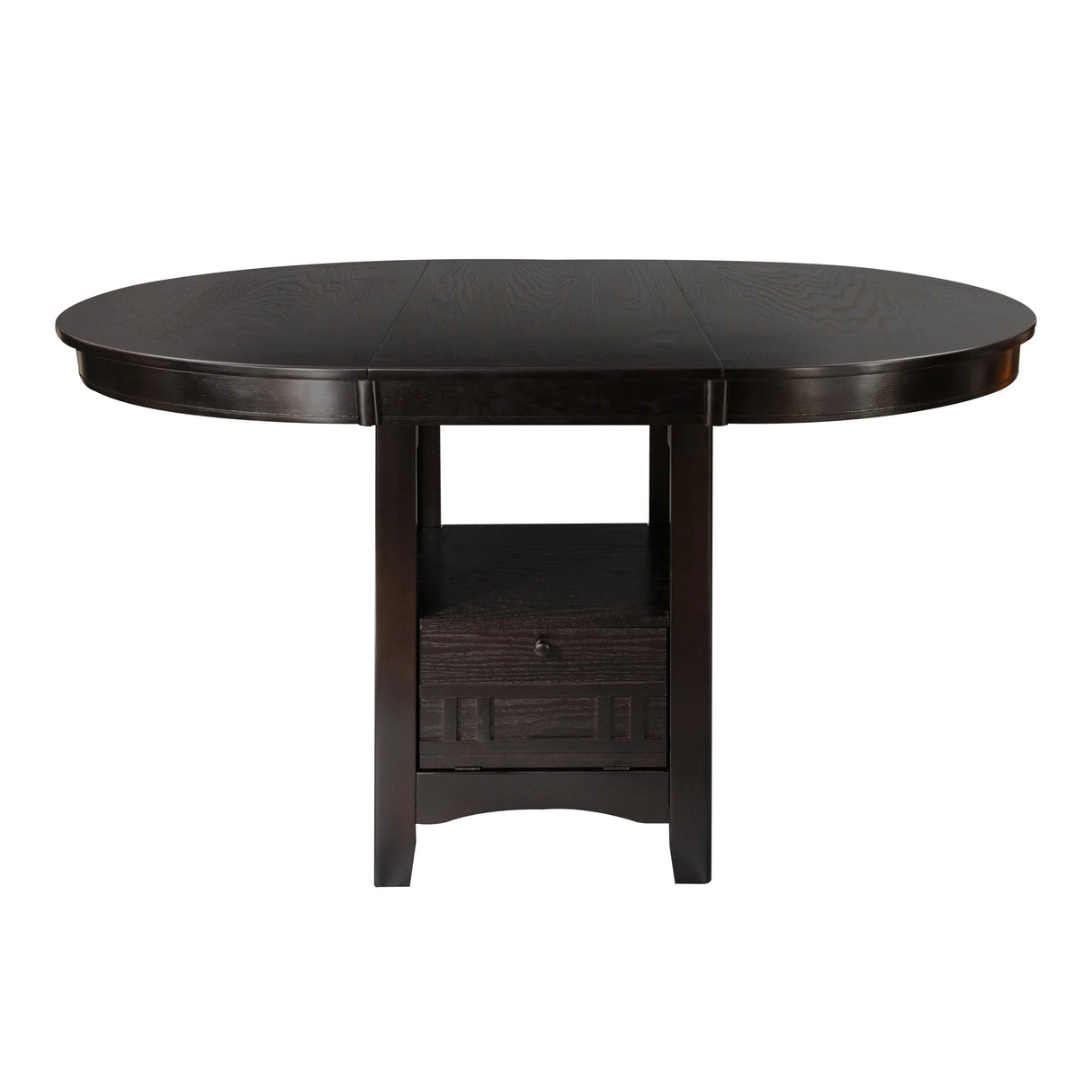 Junipero Espresso Extendable Counter Height Table by Homelegance at Eve Furniture