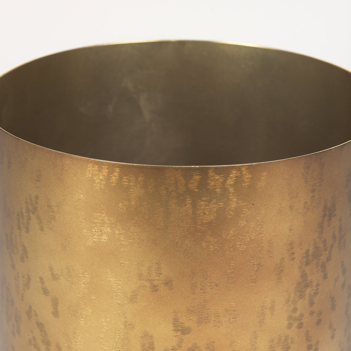 Juno 8.5H Large Gold Iron Vase by Mercana at Eve Furniture