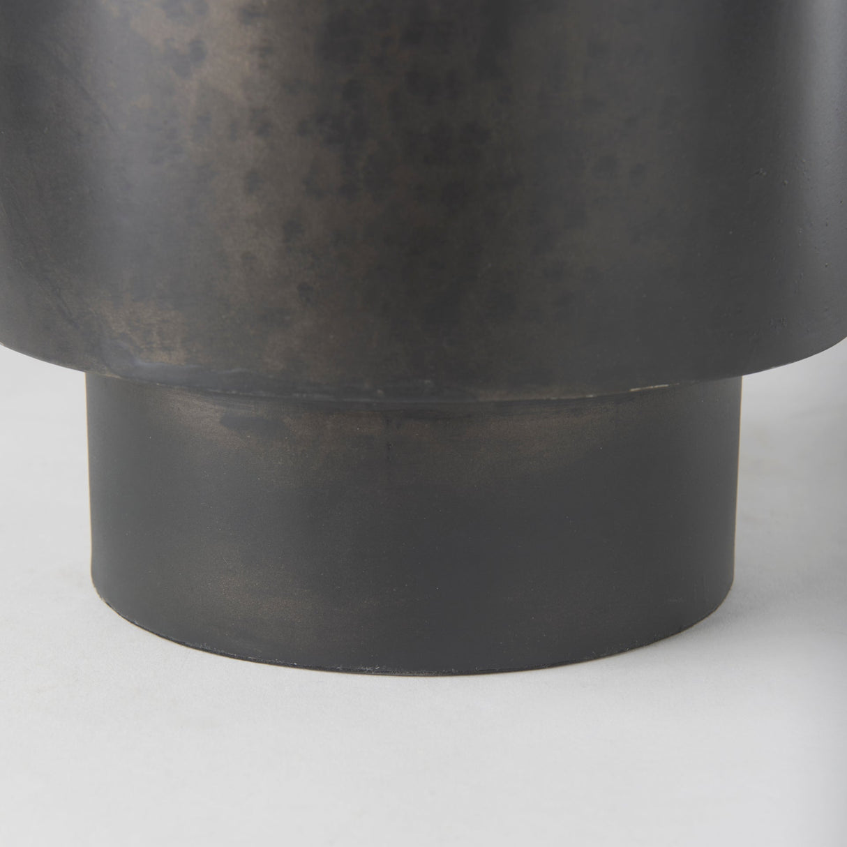 Juno Large Black Iron Vase by Mercana at Eve Furniture