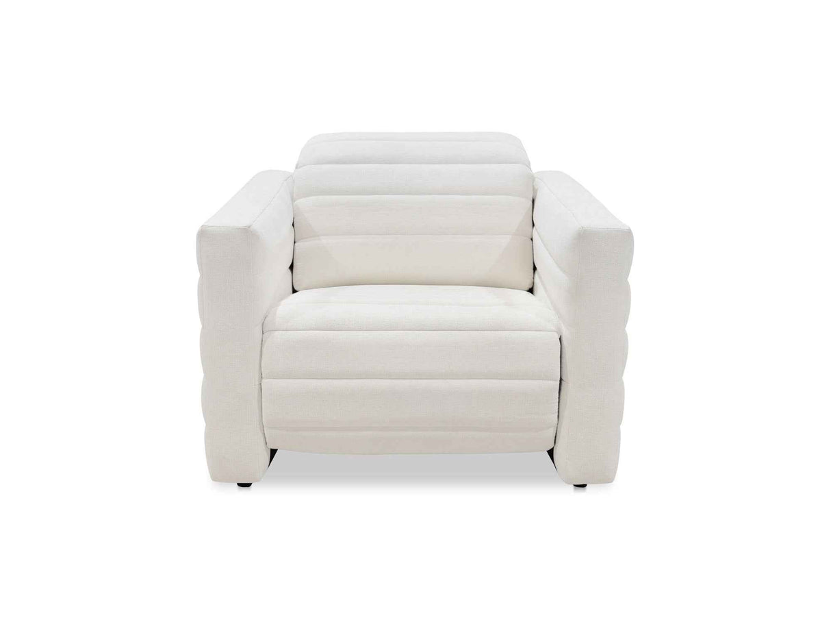 Juno Off White Power Recliner Chair