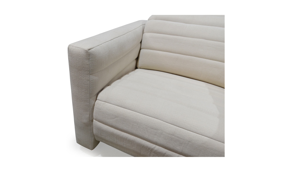 Juno Power Recliner Chair Off White by Moe's Home at Eve Furniture