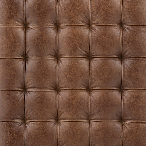 Junsor Brown/Black Coffee Table Ottoman by Ashley at Eve Furniture