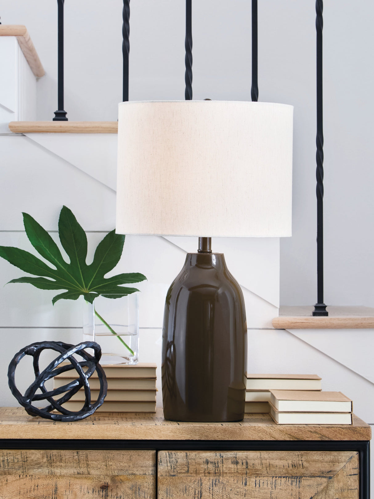Jyler Brown Table Lamp by Ashley at Eve Furniture