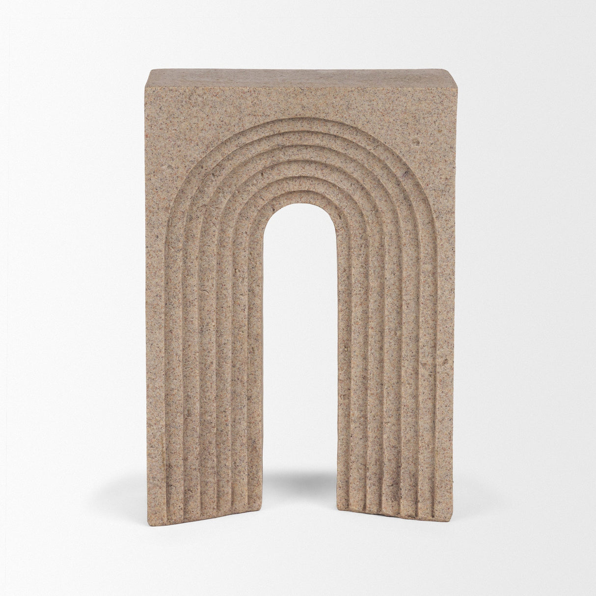 Kacia Resin Textured SandStone Decorative Object by Mercana at Eve Furniture