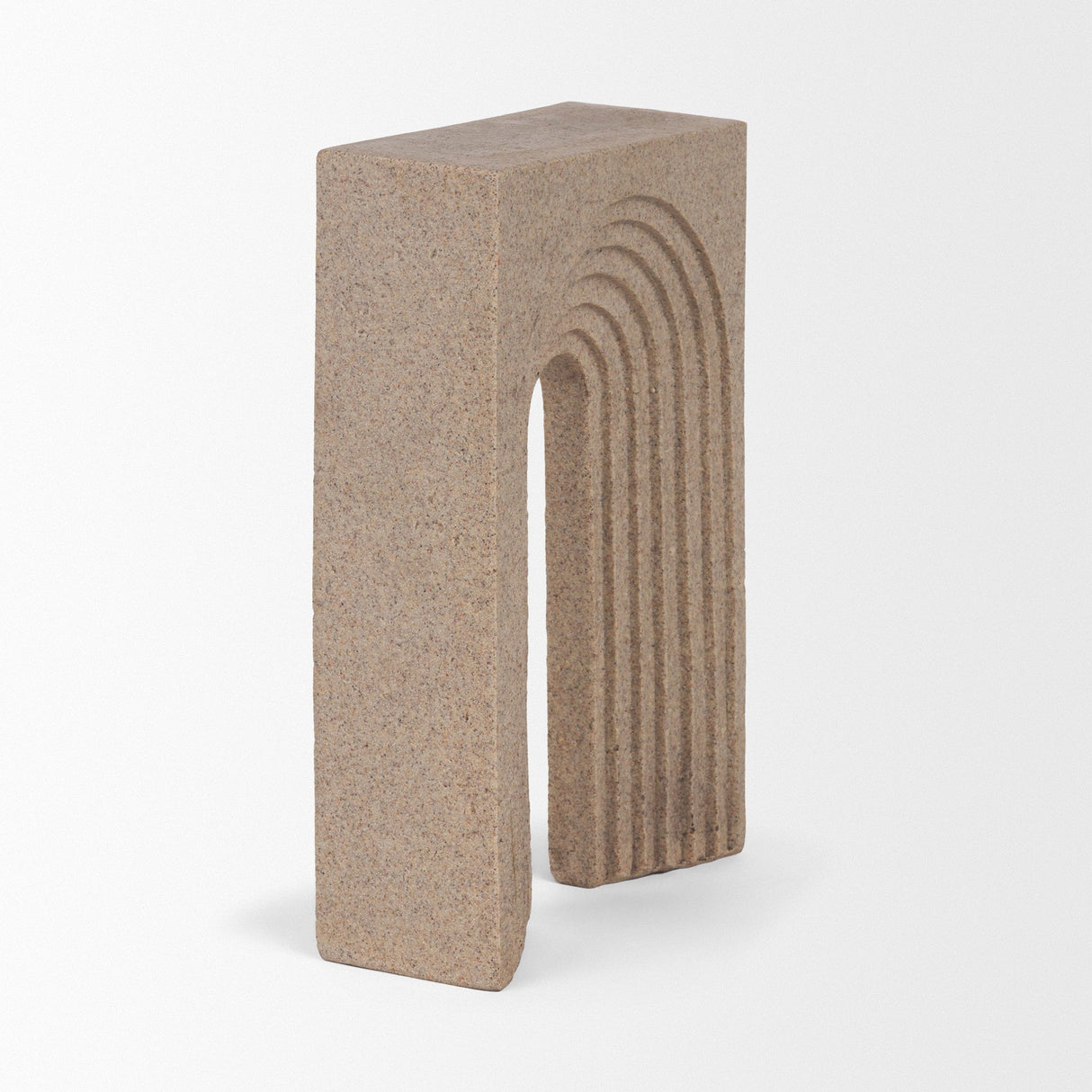 Kacia Resin Textured SandStone Decorative Object by Mercana at Eve Furniture