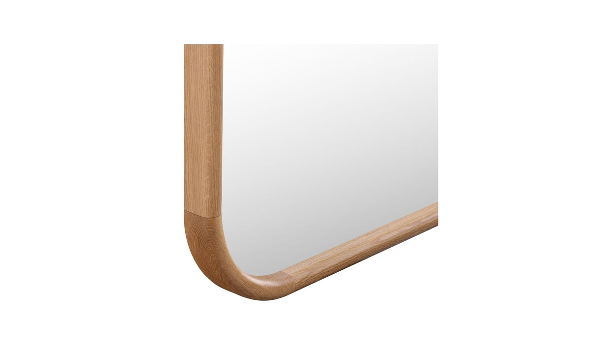 Kai Floor Mirror Oak by Moe's Home at Eve Furniture