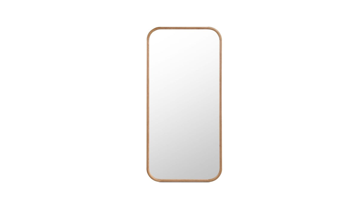 Kai Floor Mirror Oak by Moe's Home at Eve Furniture