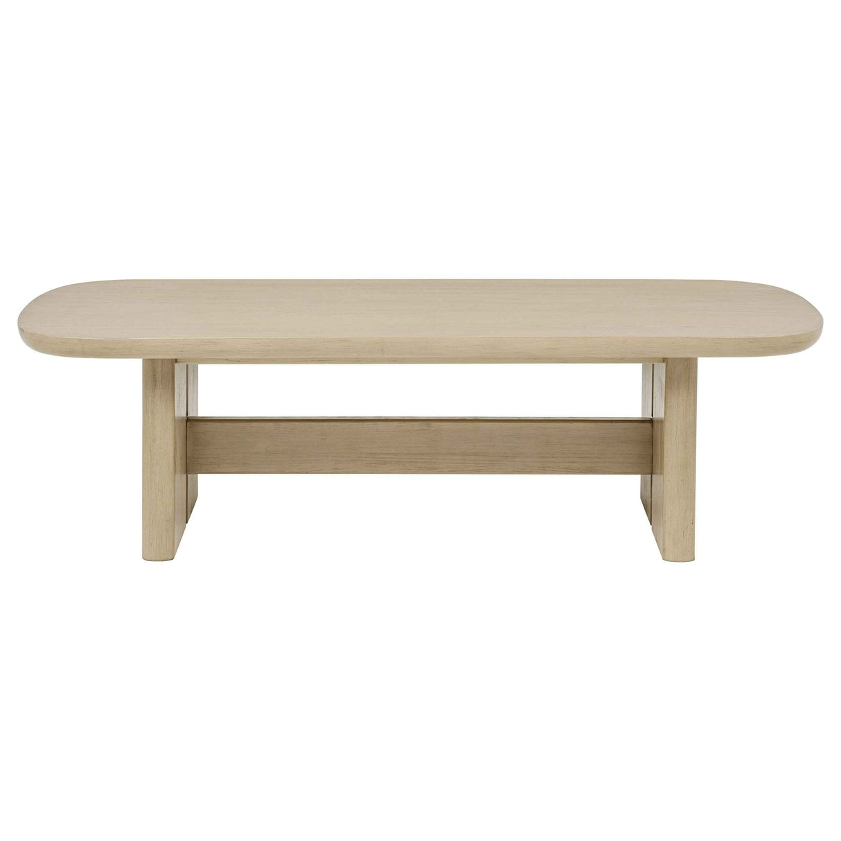 Kailani Beige Oak Coastal Rectangular Cocktail Coffee Table by Coaster at Eve Furniture