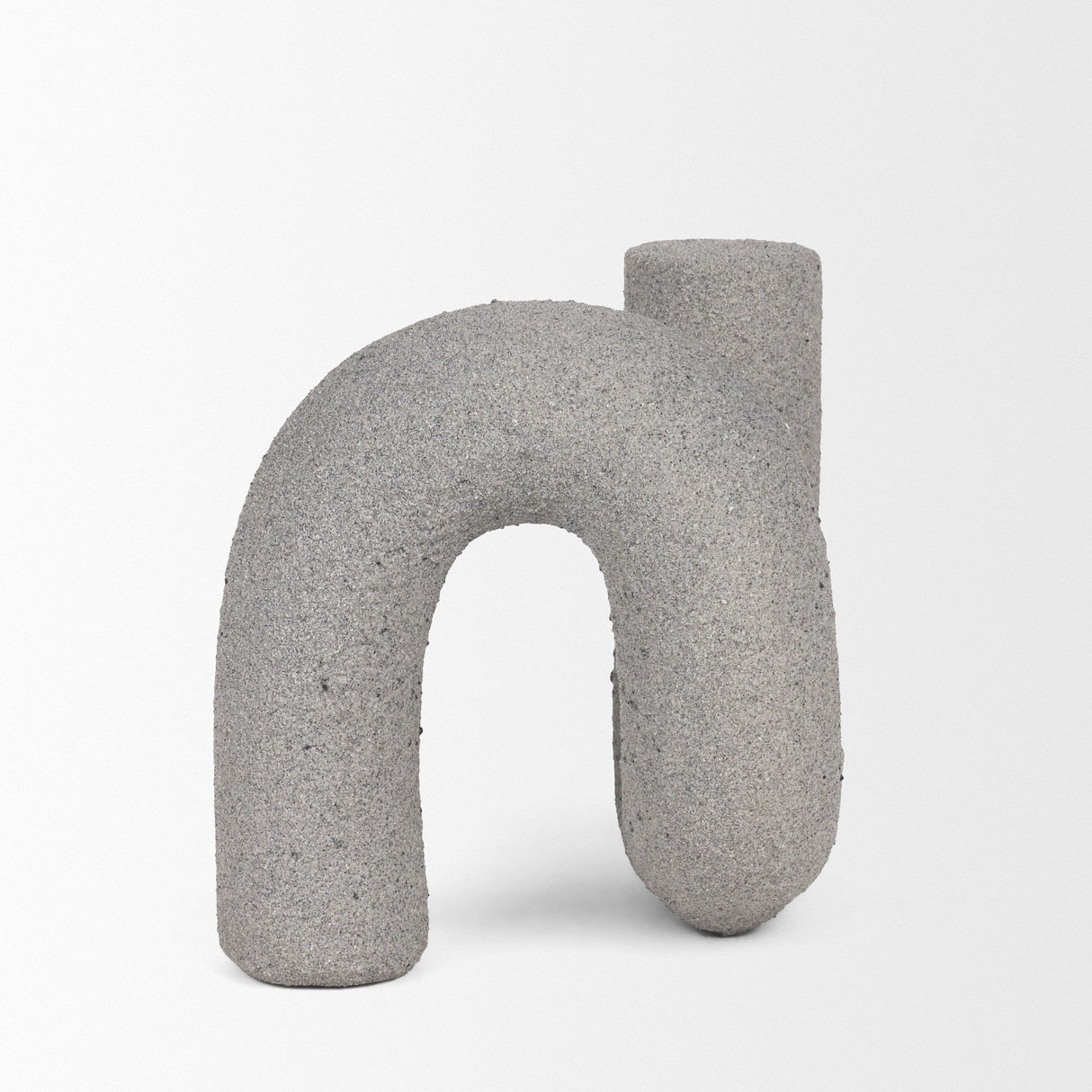 Kailas Resin Textured Concrete Gray Decorative Object by Mercana at Eve Furniture
