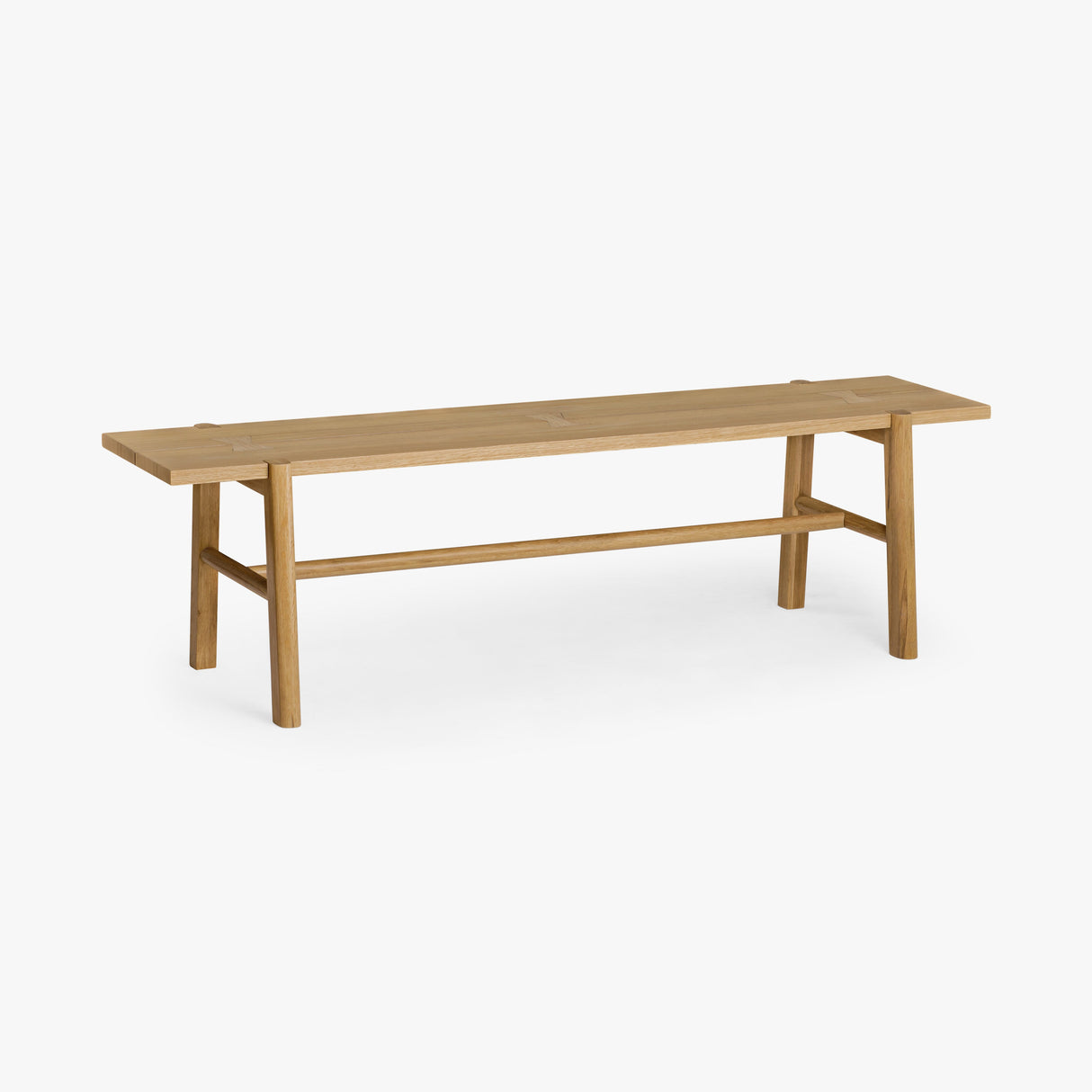 Kaja Oak Dining Bench by Co.House Designs at Eve Furniture