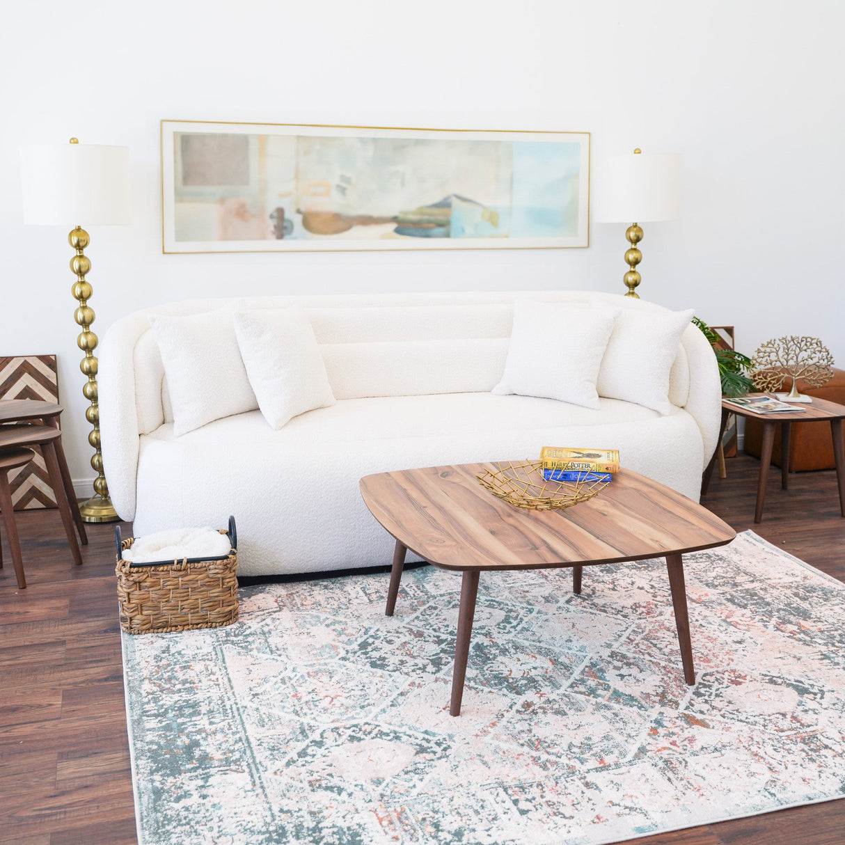 Kalen Walnut Center Table by Ashcroft Furniture at Eve Furniture