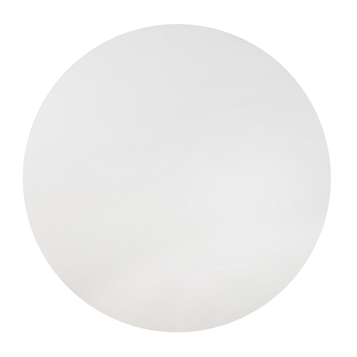 Kali White 55" Round Dining Table by TOV Furniture at Eve Furniture