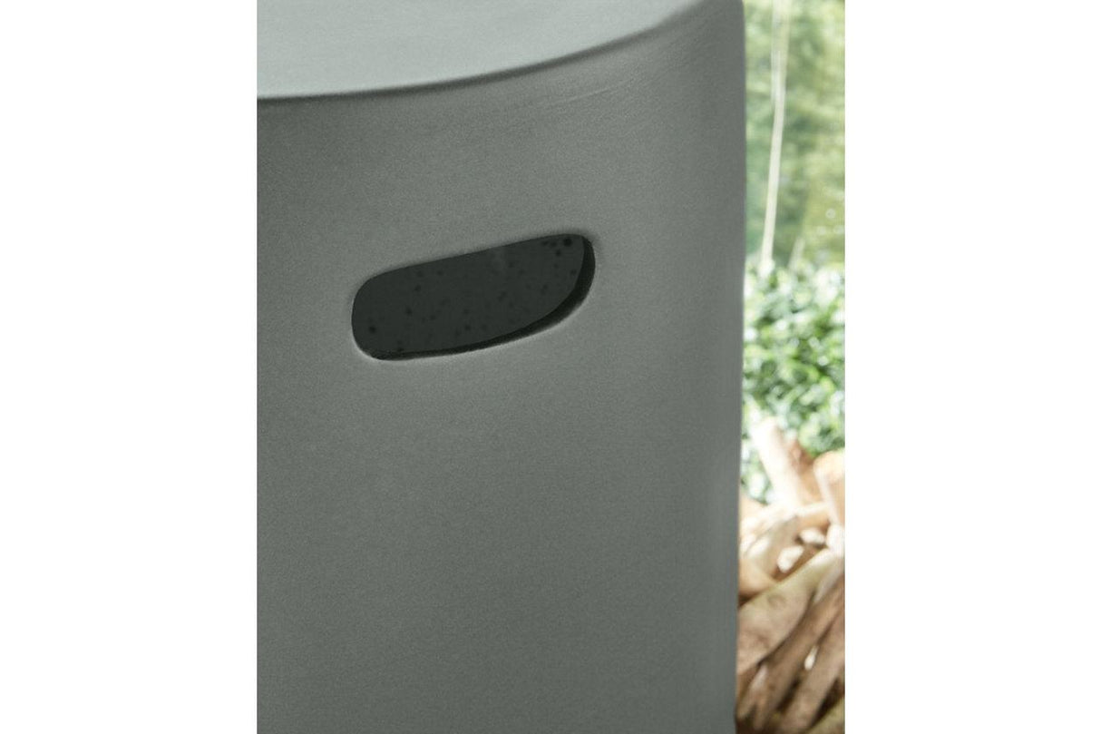 Kalmunds Gray Stool by Ashley at Eve Furniture