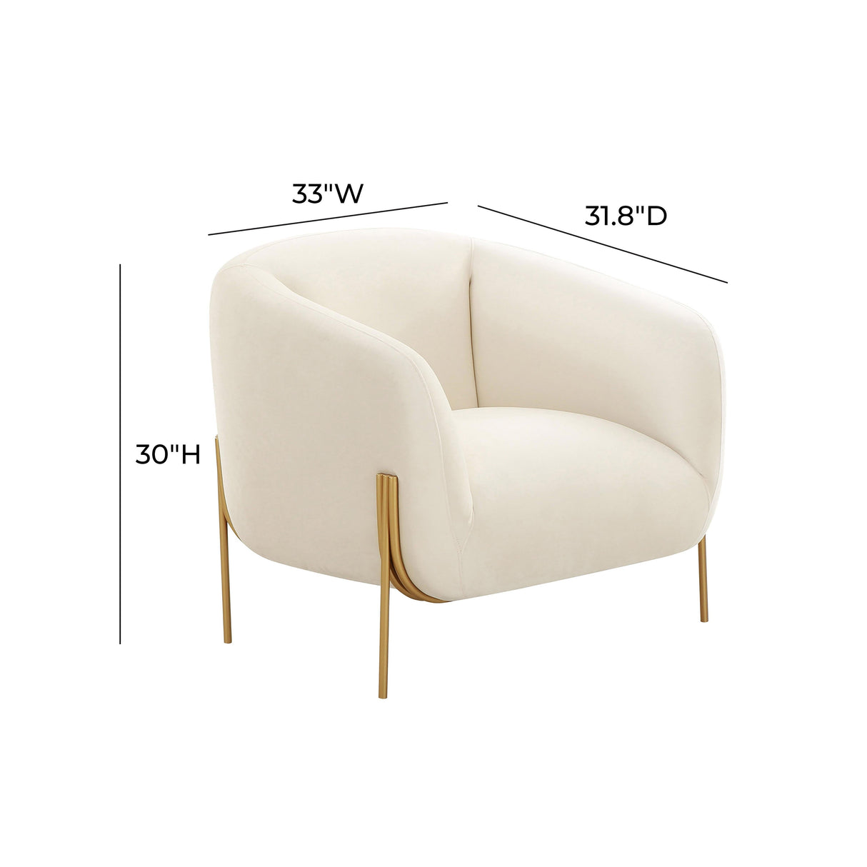 Kandra Upholstered Accent Chair by Inspire Me! Home Decor by TOV Furniture at Eve Furniture