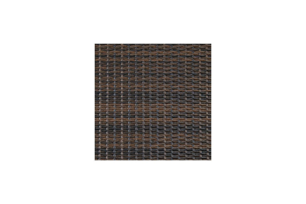 Kantana Brown Outdoor Chaise Lounge (Set of 2) by Ashley at Eve Furniture