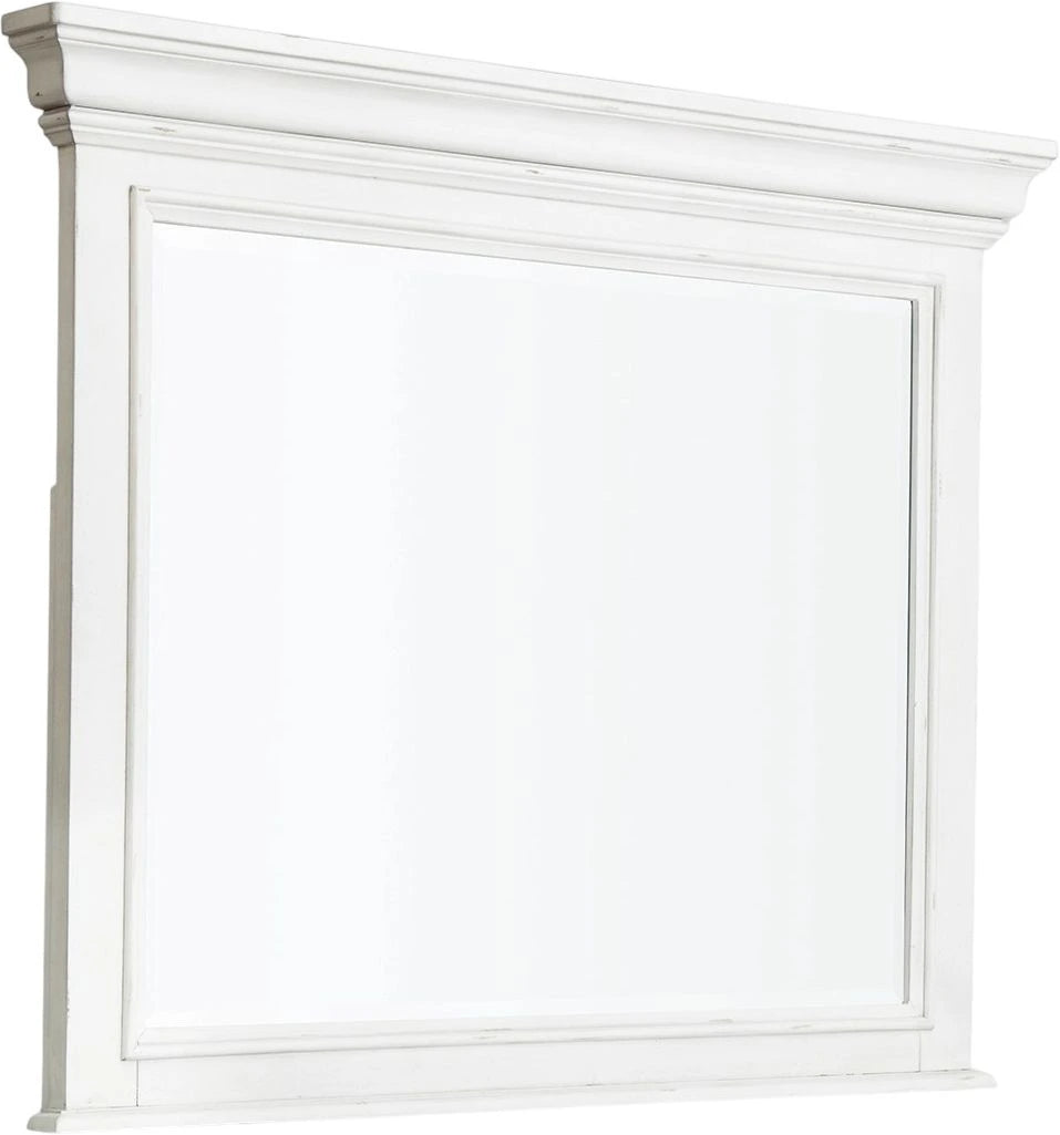 Kanwyn Whitewash Bedroom Mirror (Mirror Only) by Ashley at Eve Furniture