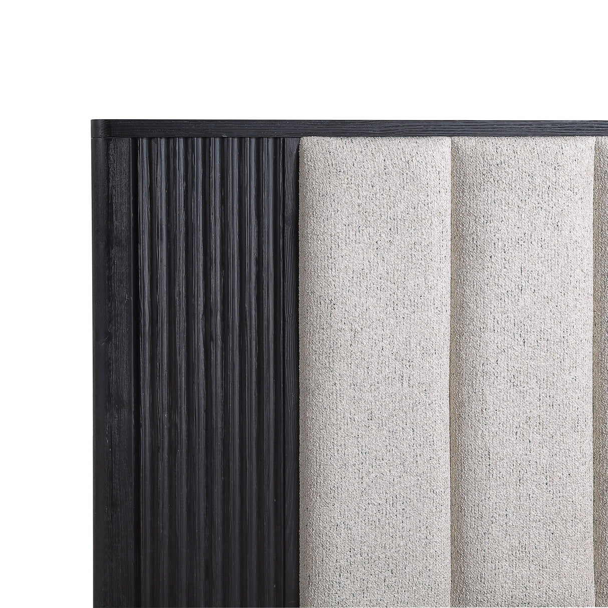 Kara Black Queen Panel Bed by Crown Mark at Eve Furniture