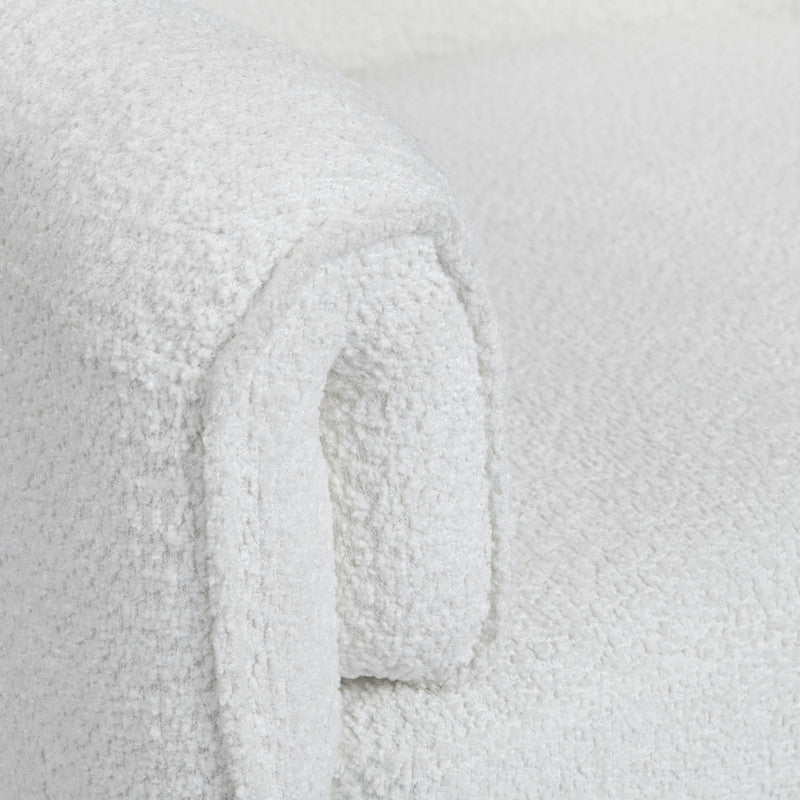 Kara Cream/Black Accent Chair by Crestview at Eve Furniture