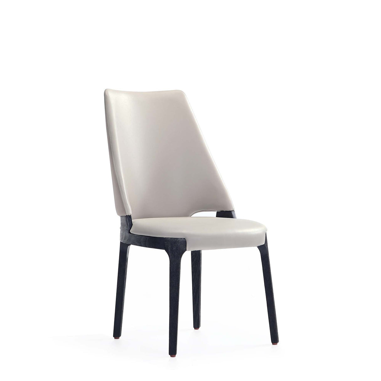 Kara Dining Side Chair in Light Grey (set of 2) by Manhattan Comfort at Eve Furniture