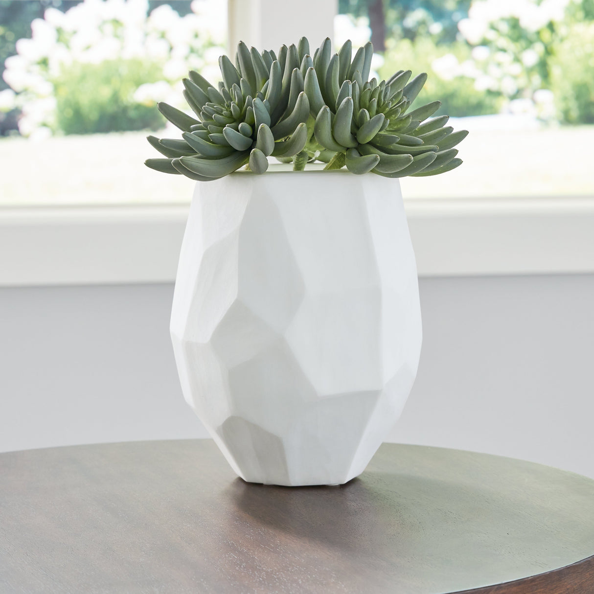 Karenton White Vase by ASHLEY FURNITURE at Eve Furniture
