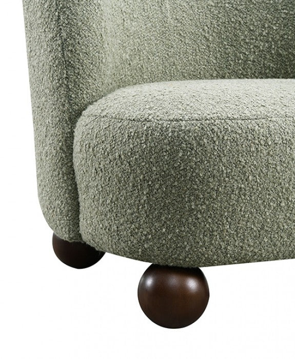 Karey Green Accent Chair by Furniture of America at Eve Furniture