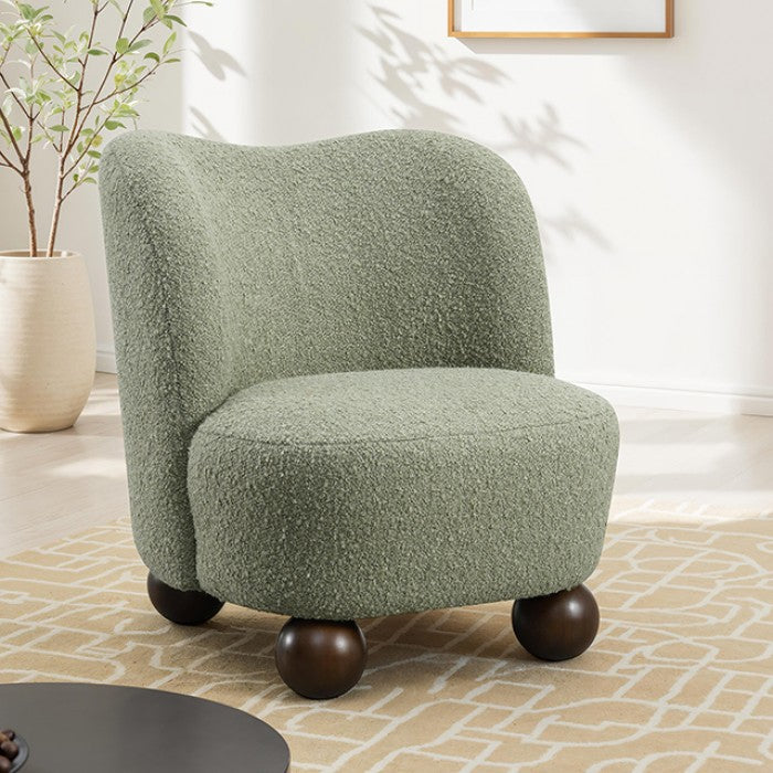 Karey Green Accent Chair by Furniture of America at Eve Furniture