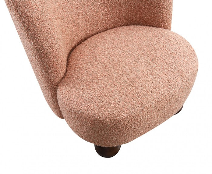Karey Pink Accent Chair by Furniture of America at Eve Furniture
