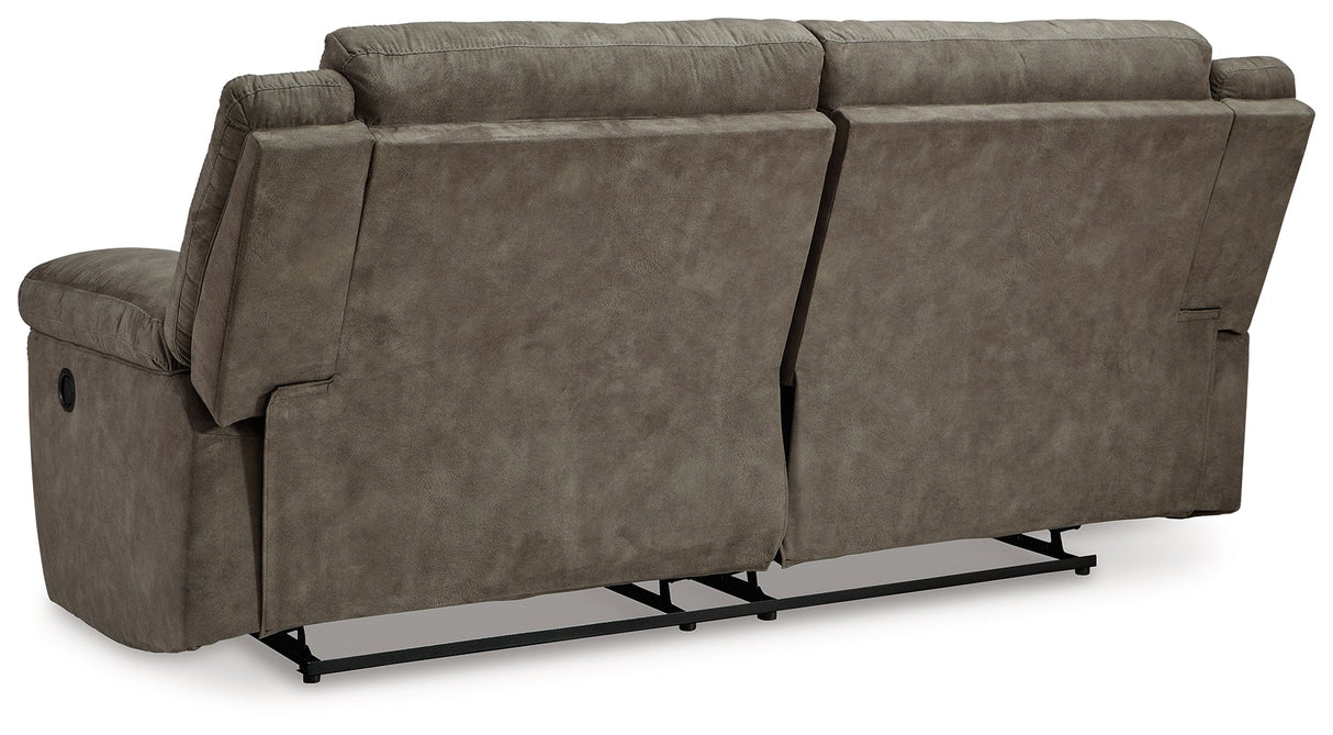 Kargin Fossil Manual Reclining Sofa by Ashley at Eve Furniture