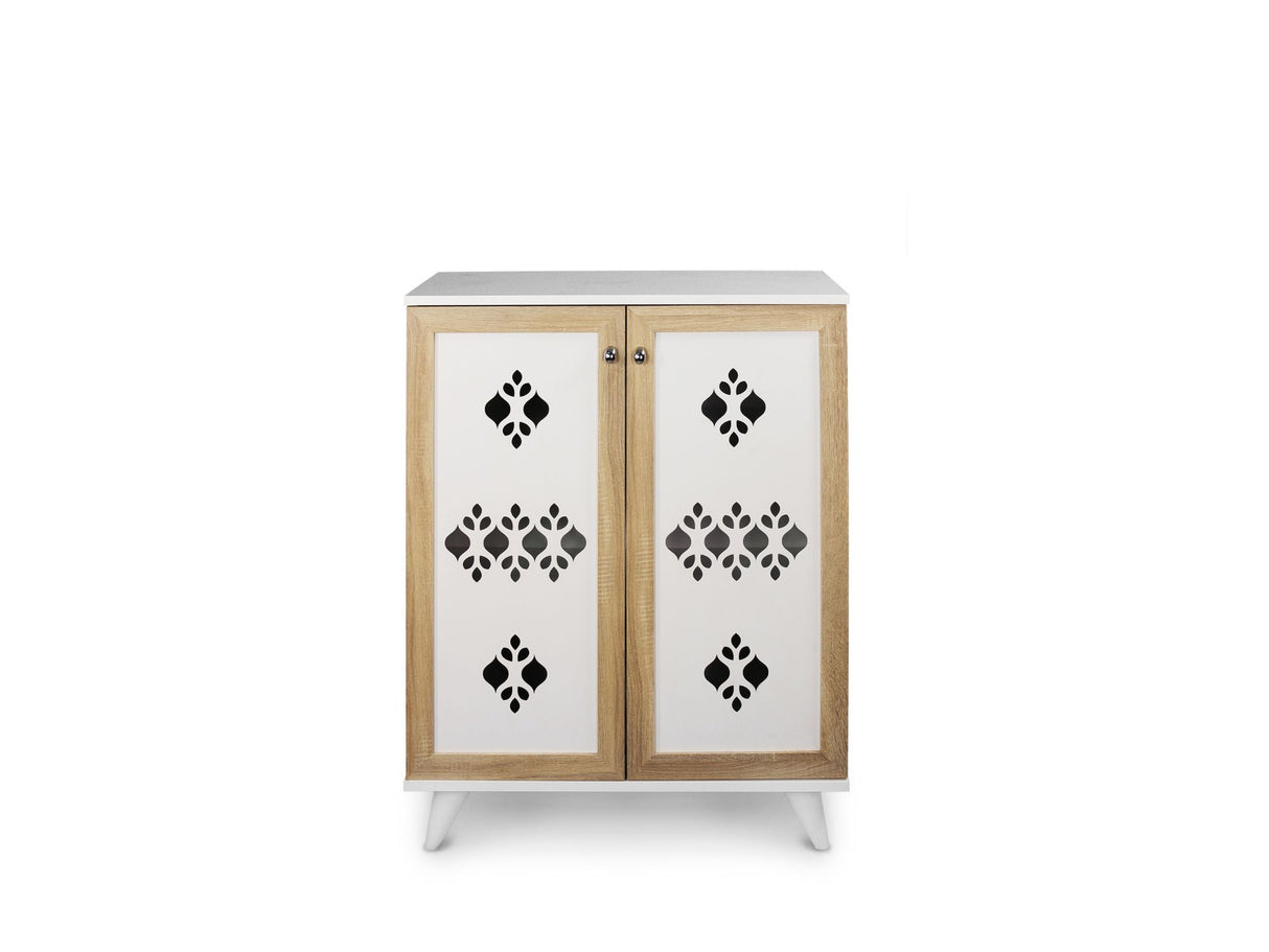 Karina Cabinet No: 2 White by Furnia at Eve Furniture